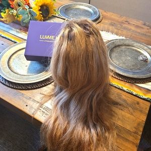 Human hair wig (new NEVER WEAR) covid&pet free